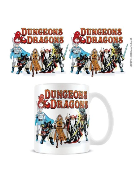 Dungeons & Dragons Mug Retro Group  Pyramid International