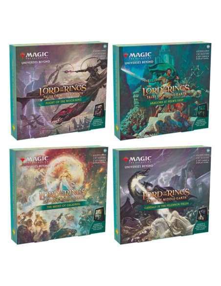 Magic the Gathering The Lord of the Rings: Tales of Middle-earth Scene Boxes Display (4) english  Wizards of the Coast