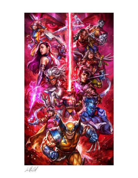 Marvel Art Print The X-Men vs Magneto 46 x 71 cm - unframed