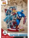 Marvel Comics D-Stage PVC Diorama Captain America 16 cm  Beast Kingdom Toys