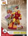 Marvel Comics D-Stage PVC Diorama Iron Man 16 cm  Beast Kingdom Toys