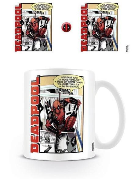 Marvel Mug Deadpool Off The Page  Pyramid International