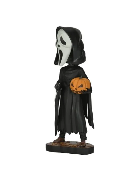 Scream Head Knocker Bobble-Head Ghost Face with Pumpkin 20 cm