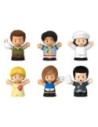 Friends Fisher-Price Little People Collecter Mini Figures 4-Pack 7 cm  Mattel
