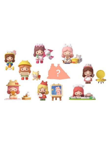 Hello Mini World Trading Figures 8-Pack Bunny Outing 8 cm