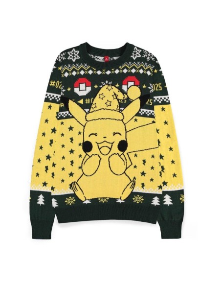 Pokemon Sweatshirt Christmas Jumper Pikachu