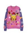 Pokemon Sweatshirt Christmas Jumper Pikachu Patched  Difuzed