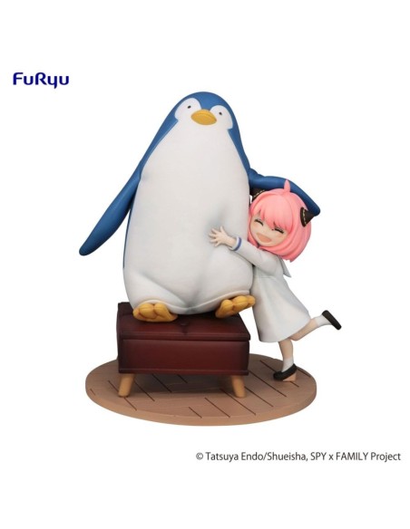 Spy x Family Exceed Creative PVC Statue Anya Forger with Penguin 19 cm  FURYU