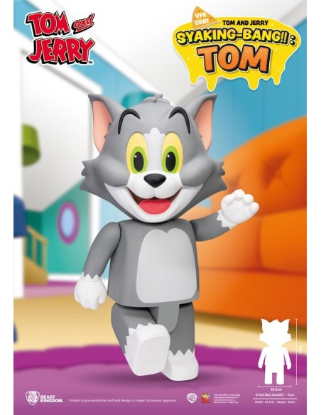 Tom & Jerry Syaking Bank Vinyl Bank Tom 48 cm - 1 - 