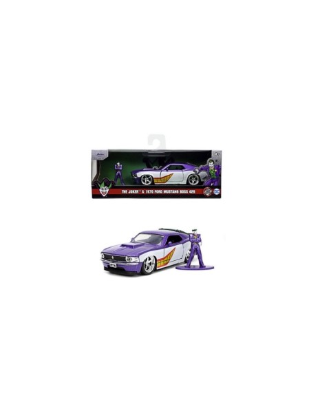 DC Comics Diecast Models 1/32 Joker Ford Mustang Display (6)  Jada Toys