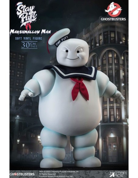 Ghostbusters Soft Vinyl Statue Stay Puft Marshmallow Man Deluxe Version 30 cm  Star Ace Toys