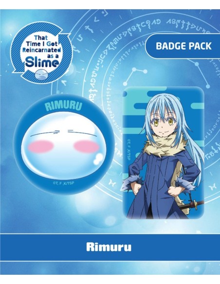 That Time I Got Reincarnated as a Slime Pin Badges 2-Pack Rimuru  POPbuddies