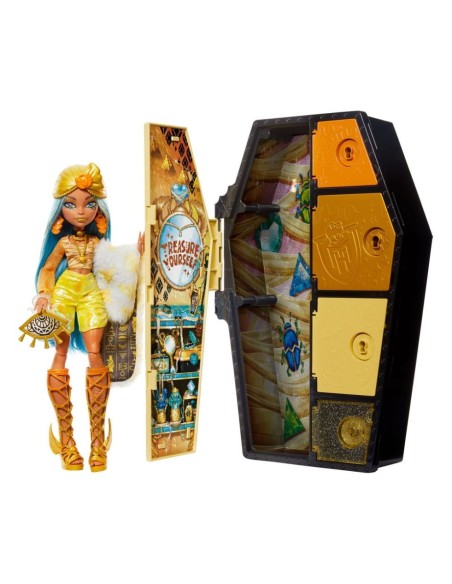Monster High Skulltimate Secrets: Fearidescent Doll Cleo de Nile 25 cm  Mattel