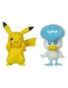 Pokémon Gen IX Battle Figure Pack Mini Figure 2-Pack Pikachu & Quaxly 5 cm  Jazwares