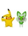 Pokémon Gen IX Battle Figure Pack Mini Figure 2-Pack Pikachu & Sprigatito 5 cm  Jazwares