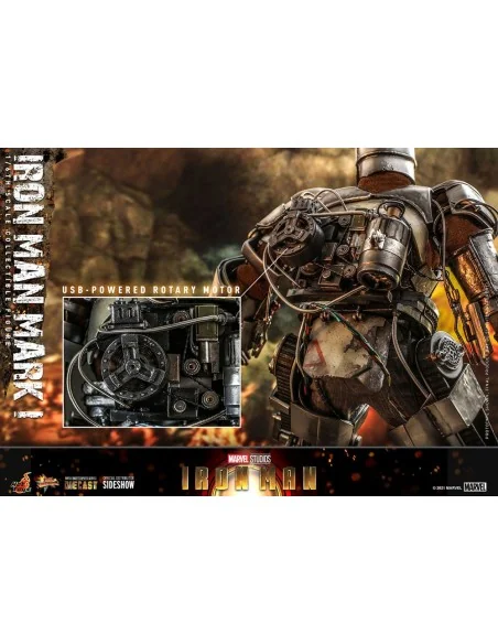 Iron Man Mark I 1/6 30 cm MMS605 D40 - 19 - 
