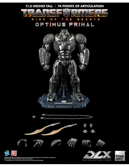 Transformers: Rise of the Beasts DLX Action Figure 1/6 Optimus Primal 28 cm
