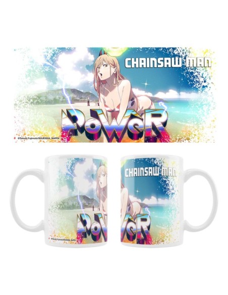 Chainsaw Man Ceramic Mug Power  Sakami Merchandise