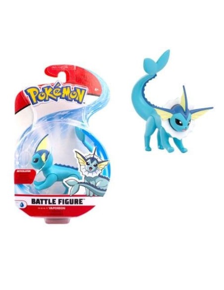 Pokémon Battle Figure Pack Mini Figure Pack Vaporeon 5 cm  Jazwares