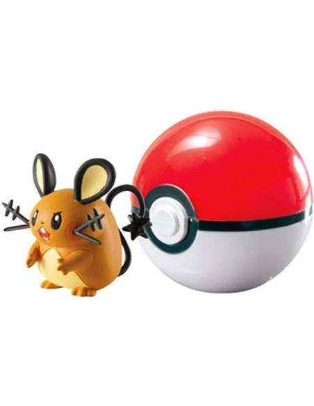 Pokémon Clip'n'Go Poké Balls Dedenne & Poké Ball