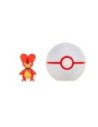 Pokémon Clip'n'Go Poké Balls Magby & Poké Ball  Jazwares