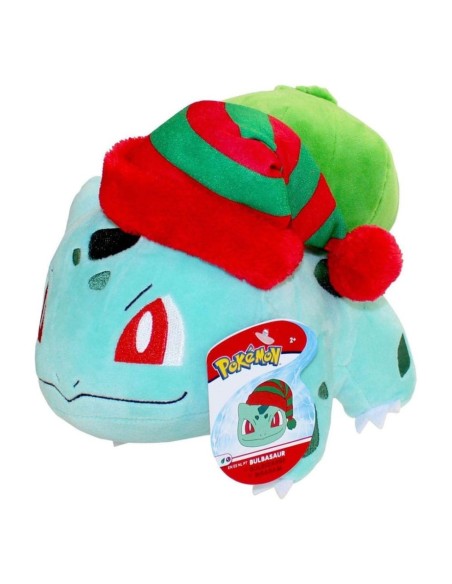 Pokémon Plush Figure Winter Bulbasaur with Christmas Hat 20 cm
