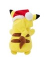 Pokémon Plush Figure Winter Pikachu with Christmas Hat 20 cm  Jazwares