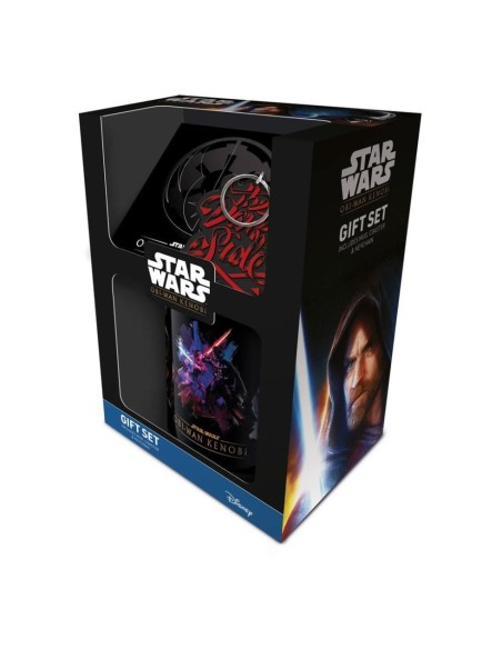Star Wars: Obi-Wan Kenobi Mug, Coaster and Keychain Set Battle  Pyramid International
