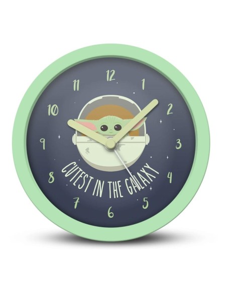 Star Wars: The Mandalorian Desk Clock Cutest in the Galaxy  Pyramid International