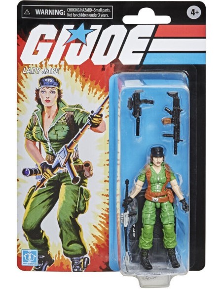 Gi Joe Retro Series Lady Jaye Action Figure 12 cm