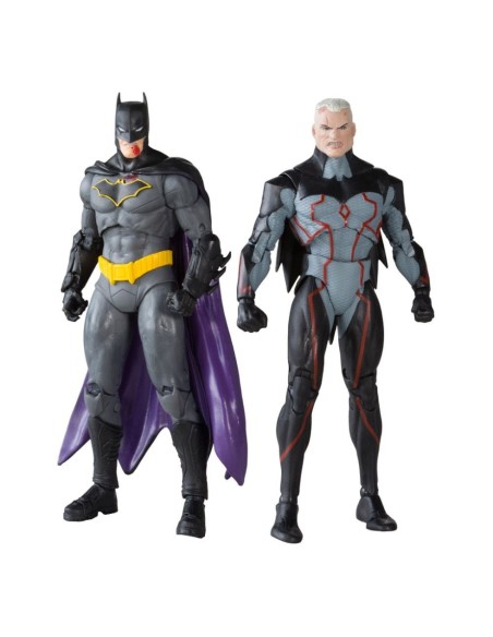 DC Collector Action Figures Pack of 2 Omega (Unmasked) & Batman (Bloody)(Gold Label) 18 cm  McFarlane Toys
