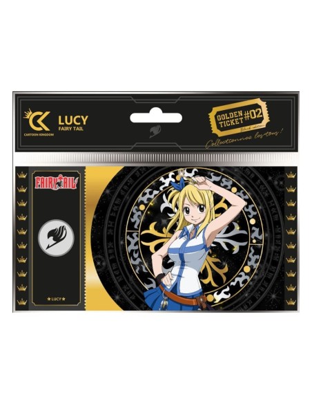 Fairy Tail Golden Ticket Black Edition 02 Lucy Case (10)  Cartoon Kingdom