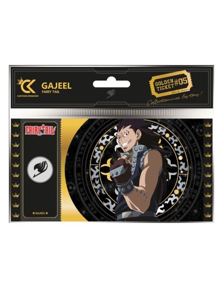 Fairy Tail Golden Ticket Black Edition 05 Gajeel Case (10)