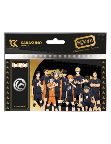 Haikyu!! Golden Ticket Black Edition 11 Karasuno Case (10)  Cartoon Kingdom