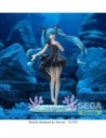 Hatsune Miku Luminasta PVC Statue Hatsune Miku Deep Sea Girl 18 cm  SEGA