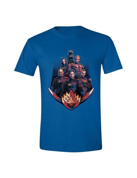 Marvel T-Shirt Guardians Of The Galaxy Vol. 3 Distressed Group Pose