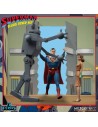 Superman The Mechanical Monsters (1941) 5 Points Action Figures Deluxe Box Set 10 cm  Mezco Toys