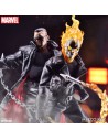 Ghost Rider & Hell Cycle with Sound & Light Up 1/12 One:12 Collective  Mezco Toys