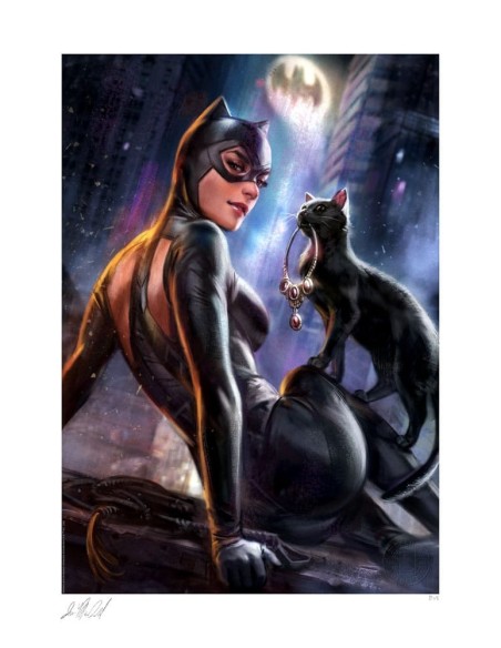 DC Comics Art Print Catwoman: Girl's Best Friend 41 x 61 cm - unframed  Sideshow Collectibles