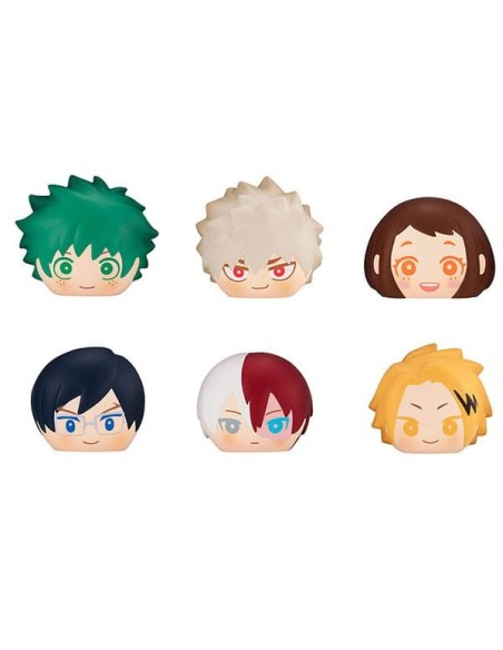 My Hero Academia Fluffy Squeeze Bread Anti-Stress Figures 8 cm Assortment Vol. 1 (6)  Megahouse