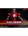 Iron Man 3 MMS618D43 Silver Centurion Armor Suit Up Version DieCast 1/6 32 cm  Hot Toys