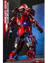 Iron Man 3 MMS618D43 Silver Centurion Armor Suit Up Version DieCast 1/6 32 cm  Hot Toys