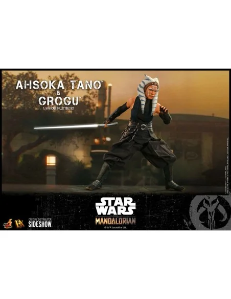Star Wars Mandalorian DX21 2-Pack 1/6 Ahsoka Tano 29cm & Grogu 6 cm