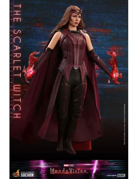 WandaVision Netflix The Scarlet Witch Wanda TMS036 28 cm 1/6