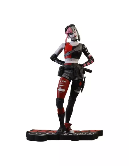 DC Direct Resin Statue Harley Quinn: Red White & Black by Simone Di Meo 17 cm  DC Direct