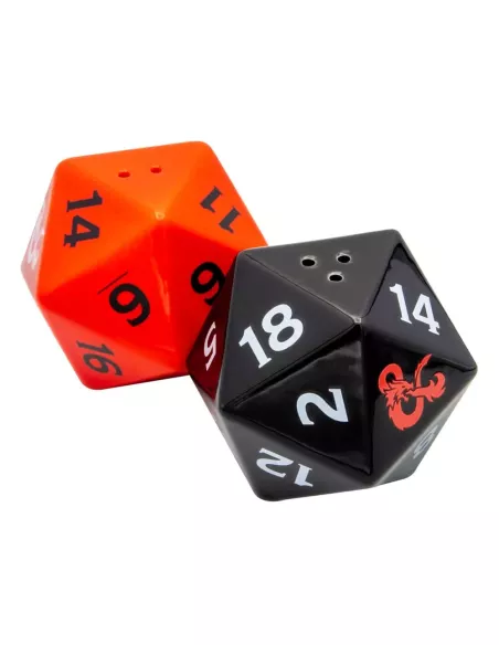 Dungeons & Dragons 3D Salt and Pepper Shaker Dice  Joy Toy (IT)