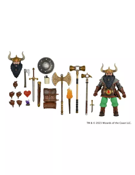 Dungeons & Dragons Action Figure Ultimate Elkhorn the Good Dwarf Fighter 18 cm