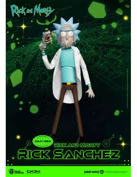 Rick and Morty Dynamic 8ction Heroes Action Figure 1/9 Rick Sanchez 23 cm  Beast Kingdom