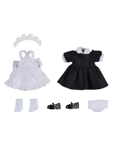 Original Character for Nendoroid Doll Figures Outfit Set: Maid Outfit Mini (Black)  Good Smile Company