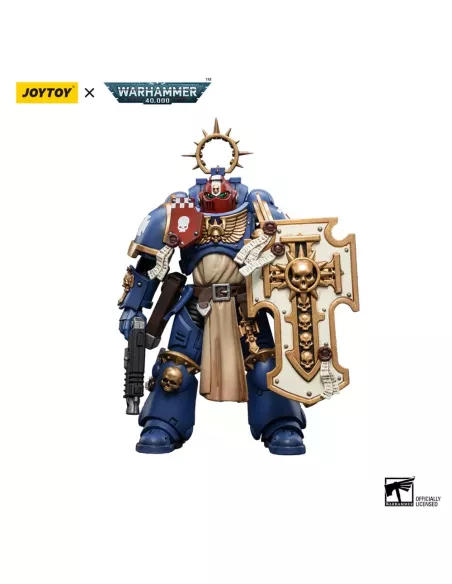 Warhammer 40k Action Figure 1/18 Ultramarines Bladeguard Veteran Brother Sergeant Proximo 12 cm  Joy Toy (CN)